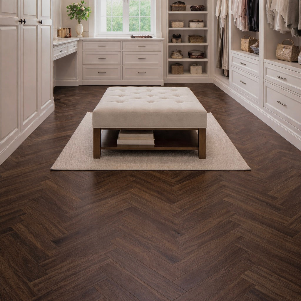 Valkyrie Oak 5.5mm Herringbone SPC Click Flooring