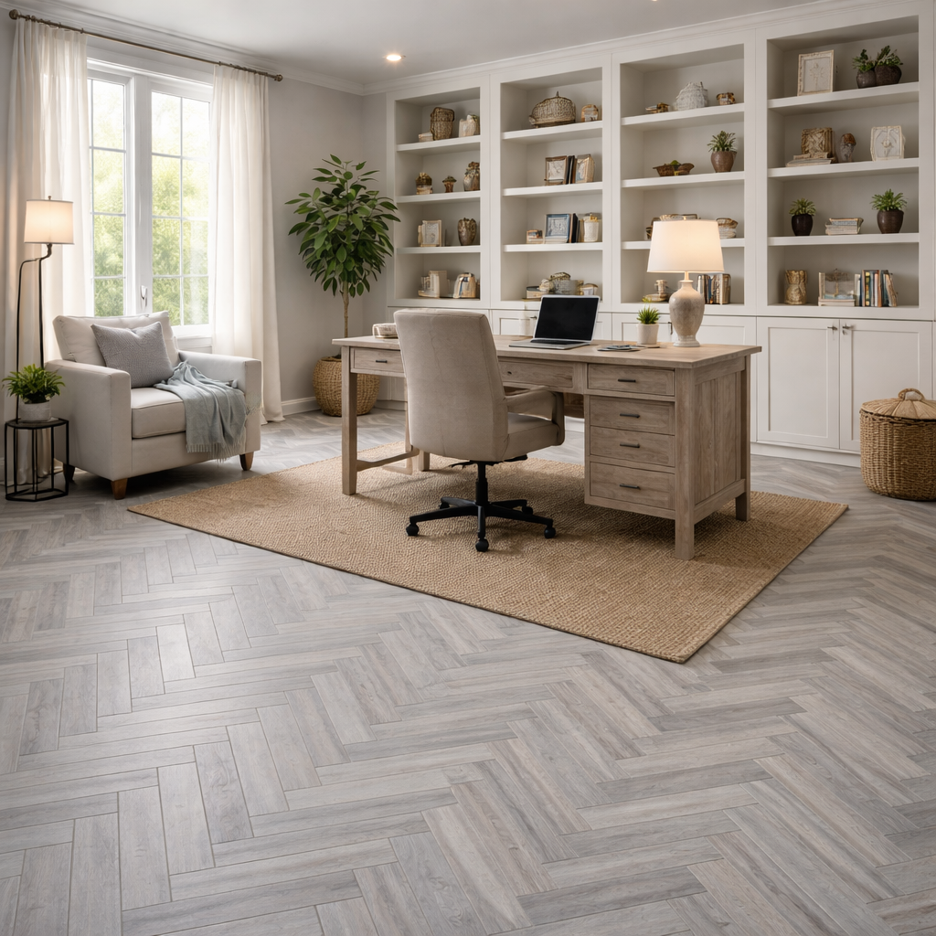 Cobalt 5.5mm Herringbone SPC Click Flooring