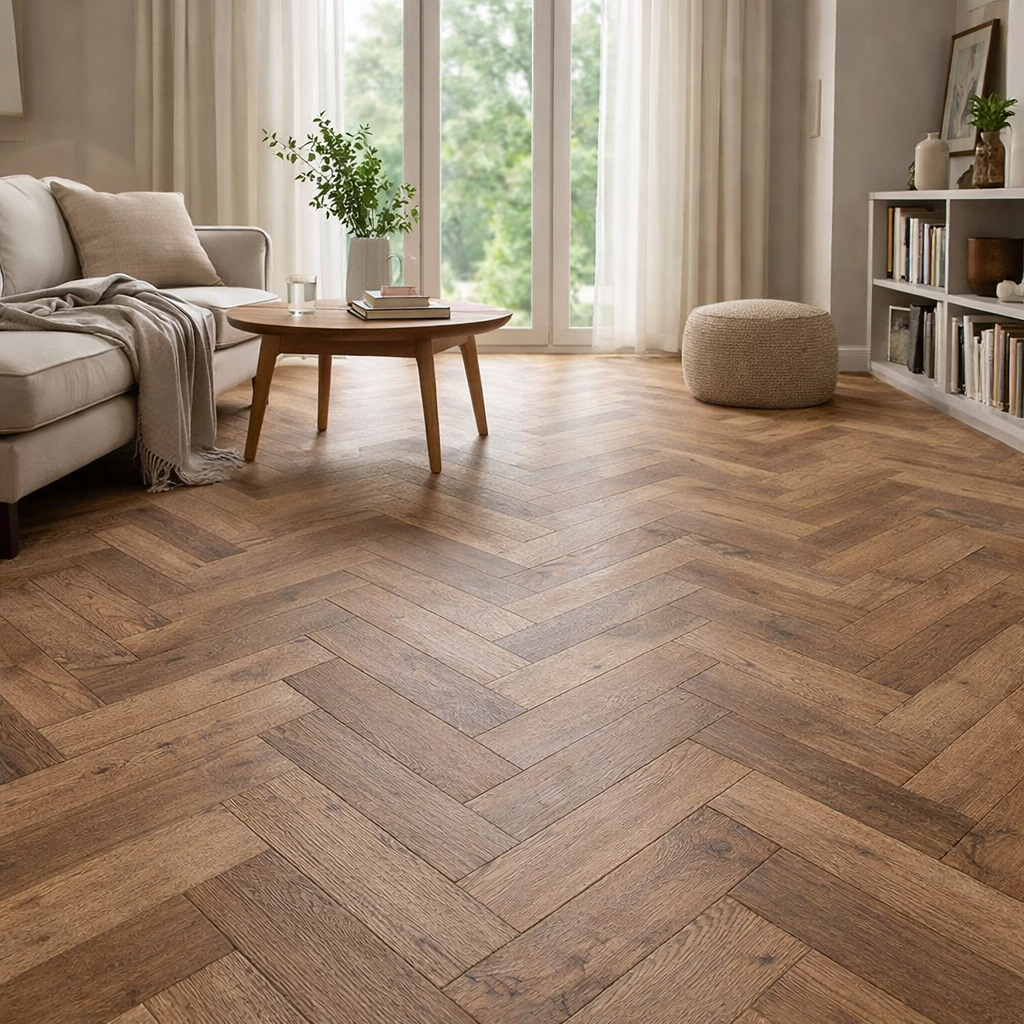 Barnyard 5.5mm Herringbone SPC Click Flooring