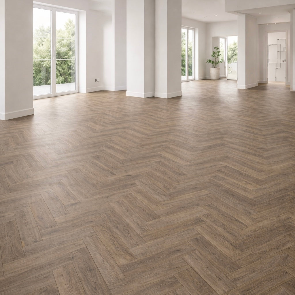 Lockwood 5.5mm Herringbone SPC Click Flooring