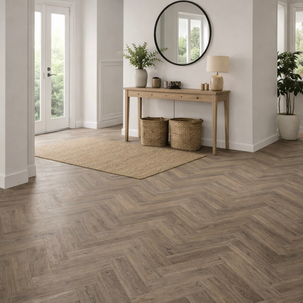 Lockwood 5.5mm Herringbone SPC Click Flooring