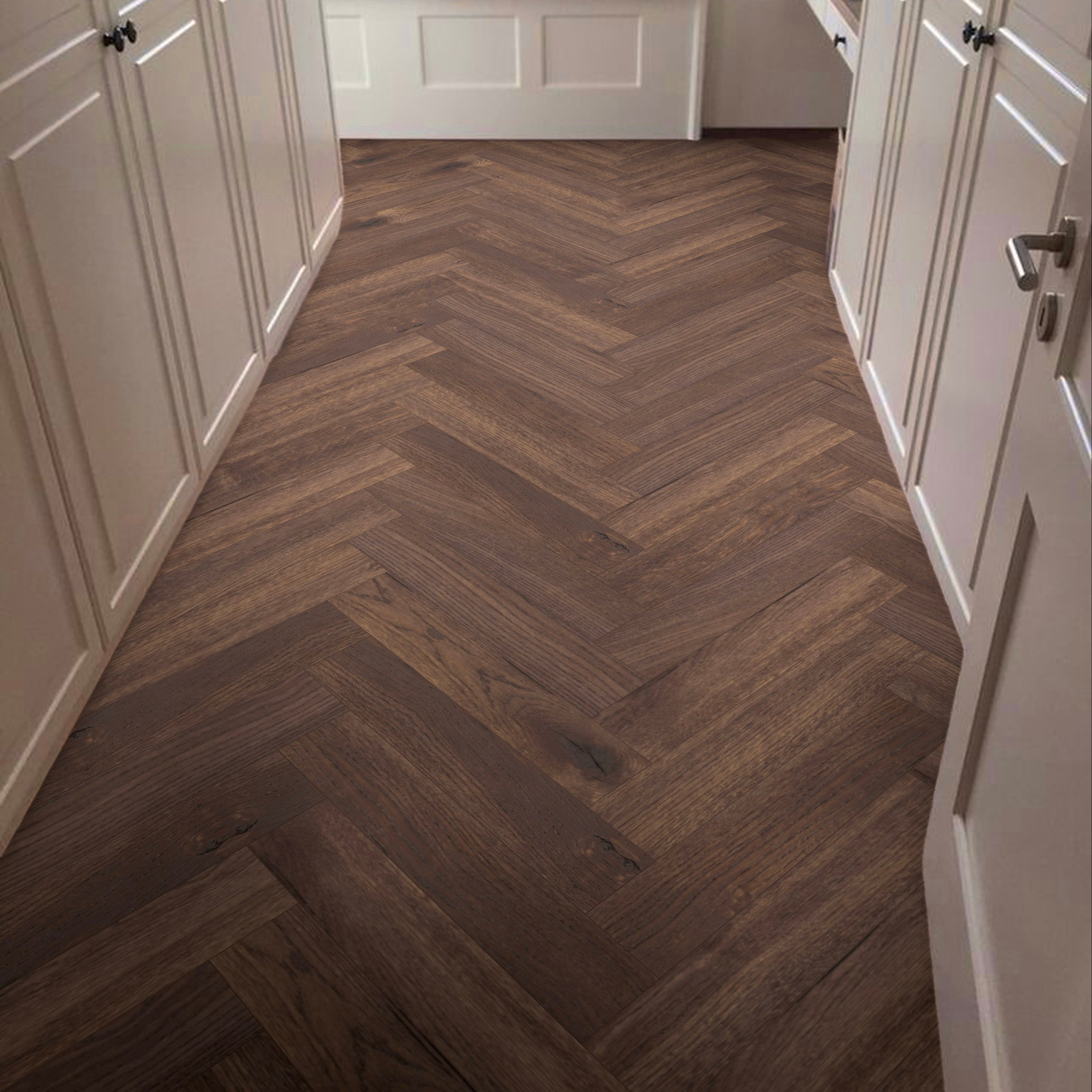 Valkyrie Oak 5.5mm Herringbone SPC Click Flooring