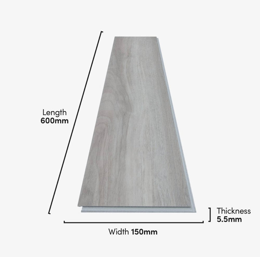 Cobalt 5.5mm Herringbone SPC Click Flooring